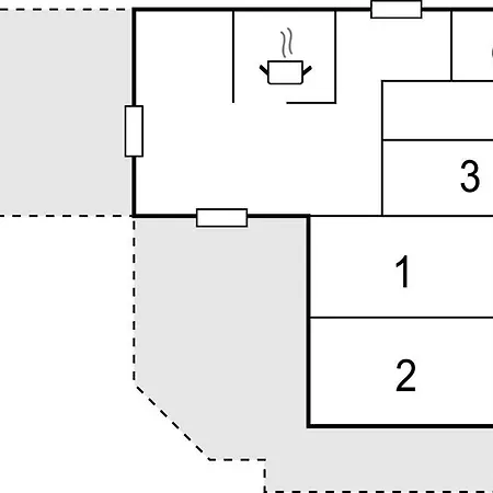 3 Bedroom Beautiful In Hébergement de vacances *